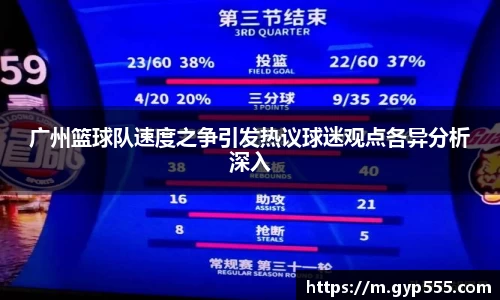 广州篮球队速度之争引发热议球迷观点各异分析深入